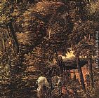 Denys van Alsloot Saint George In The Forest painting